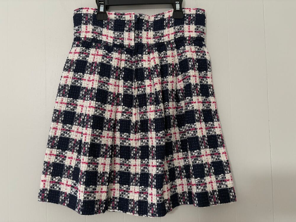 Lew Greene Private Collection Boutique Tweed Skirt